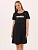 Сорочка для беременных и кормящих (домашнее платье) арт. 360505 черная